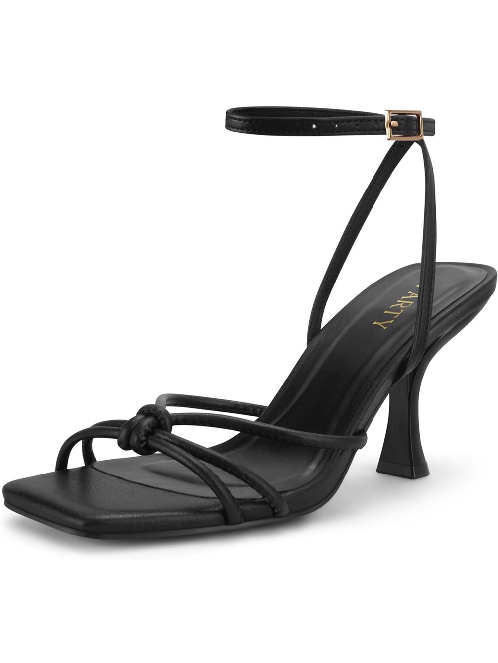 Black Strappy Sandals